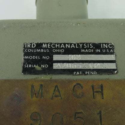 IRD Mechanalysis Model 308 Vibration Sound Level Meter