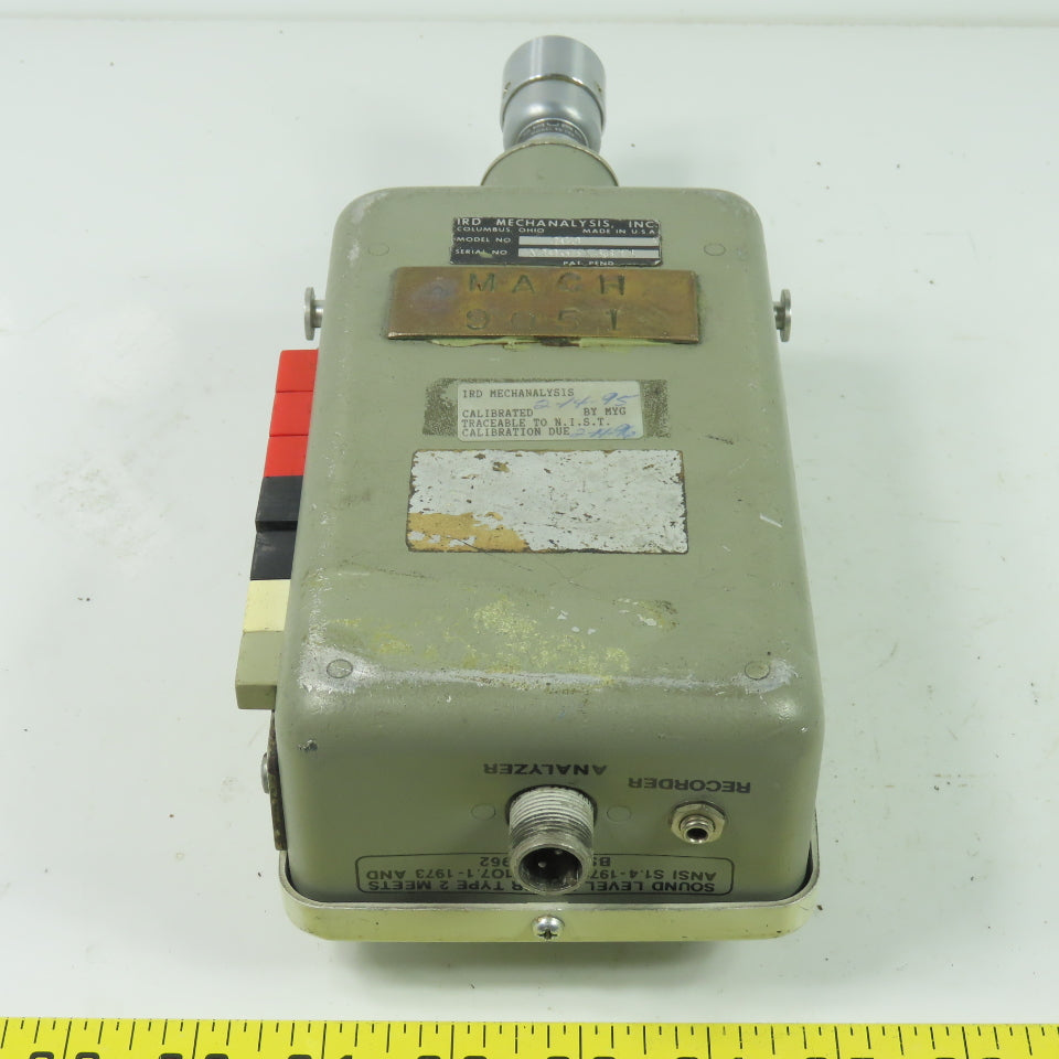 IRD Mechanalysis Model 308 Vibration Sound Level Meter