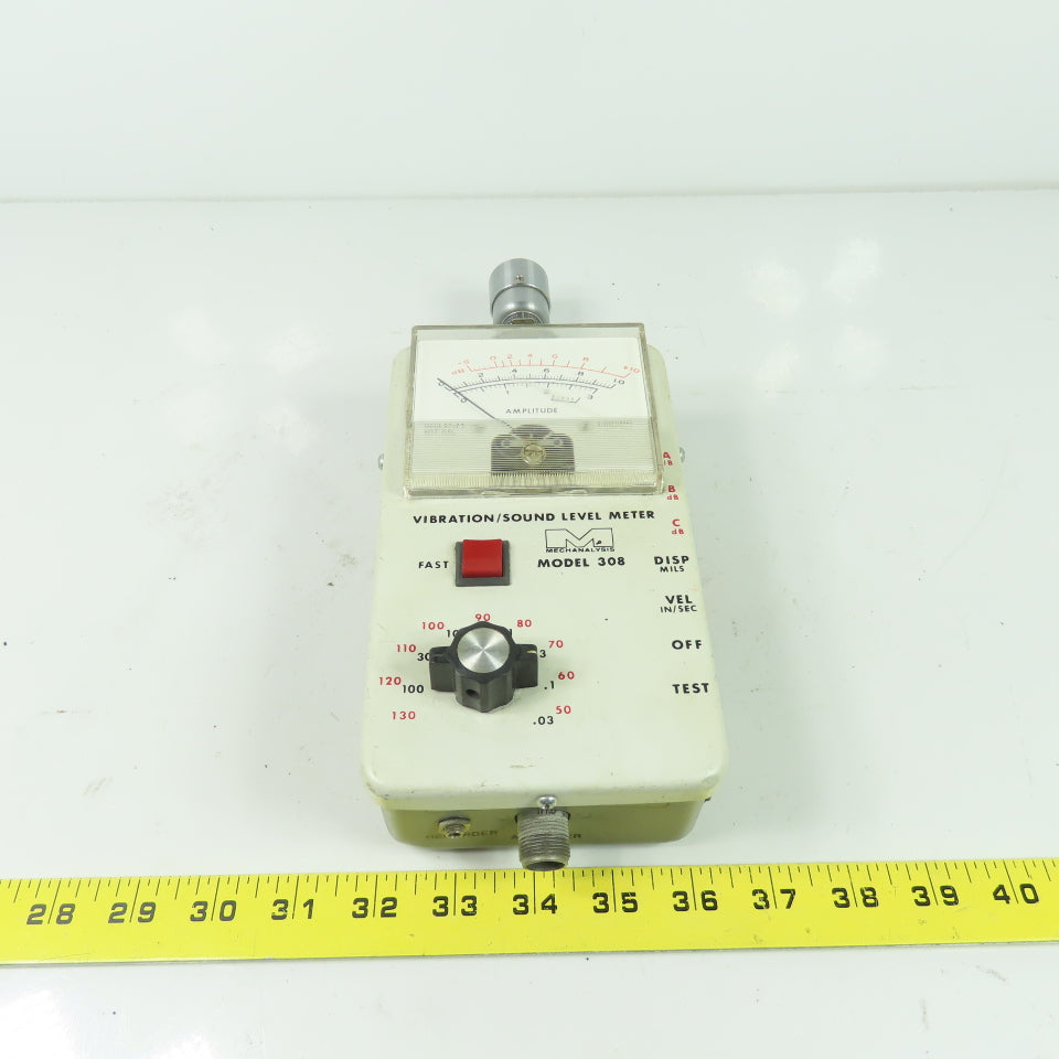 IRD Mechanalysis Model 308 Vibration Sound Level Meter – Bullseye ...