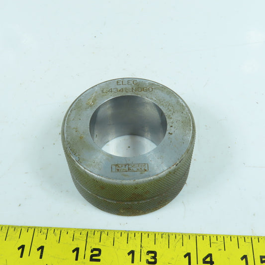 Taft-Pierce 1.4341" NOGO Smooth Bore Master Ring Gauge Electrolized
