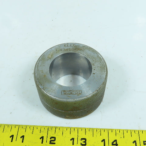 Taft-Pierce 1.4341" NOGO Smooth Bore Master Ring Gauge Electrolized
