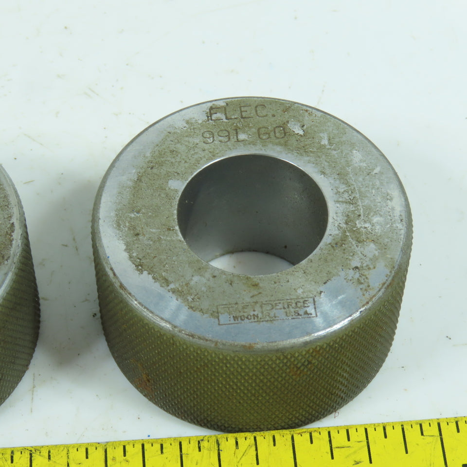 Taft-Pierce 0.991" GO Smooth Bore Master Ring Gauge Lot Of 2