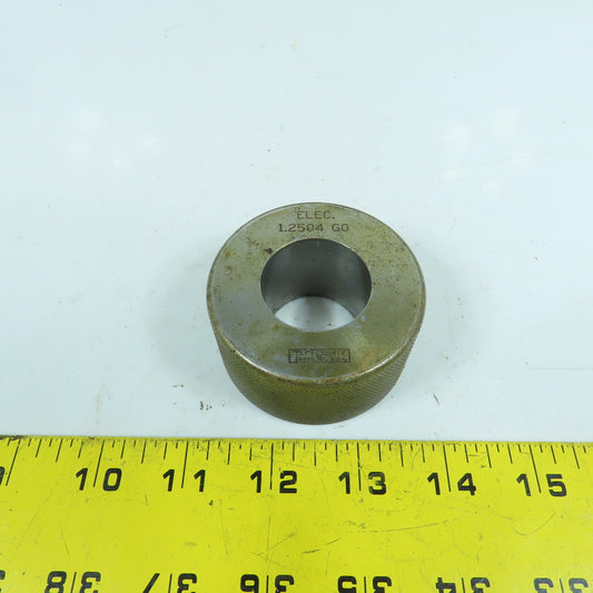 Taft-Pierce 1.2504" GO Smooth Bore Master Ring Gauge
