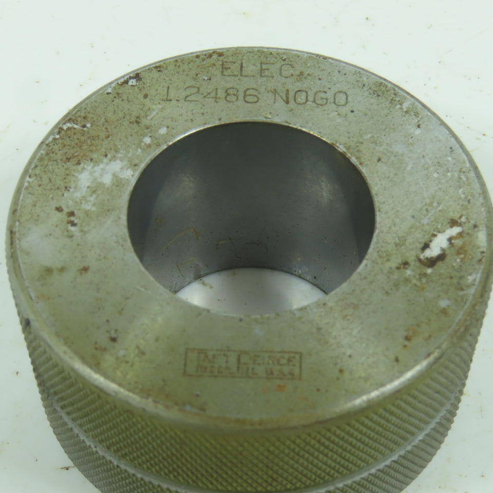Taft-Pierce 1.2486" NOGO Smooth Bore Master Ring Gauge