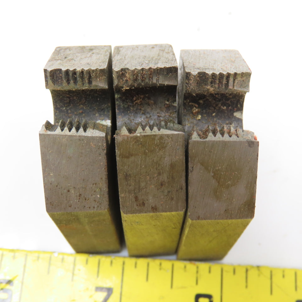 Nye Tool & Machine Works Skip Tooth 3/8, 1/8, 1/4" Right Hand Thread Die Lot/7
