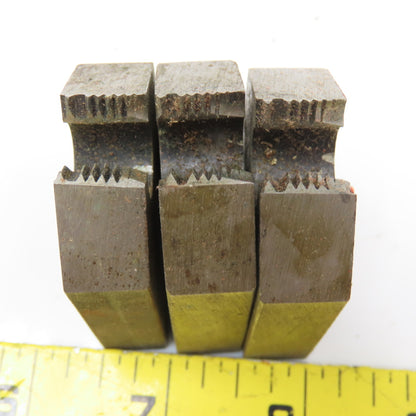 Nye Tool & Machine Works Skip Tooth 3/8, 1/8, 1/4" Right Hand Thread Die Lot/7