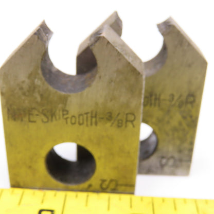 Nye Tool & Machine Works Skip Tooth 3/8, 1/8, 1/4" Right Hand Thread Die Lot/7