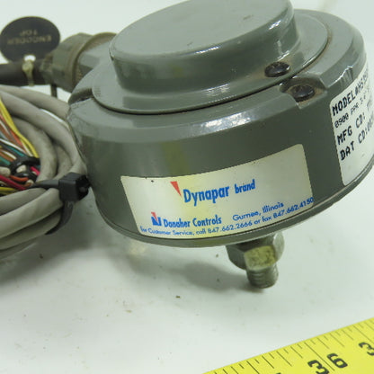 Dynapar HS35090043331 Hollow Shaft Encoder 0900 PPR 3/8" Bore 5-26V 7-Pin