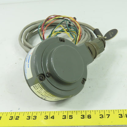 Dynapar HS35090043331 Hollow Shaft Encoder 0900 PPR 3/8" Bore 5-26V 7-Pin