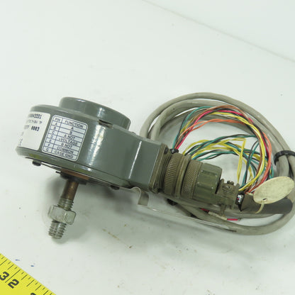 Dynapar HS35090043331 Hollow Shaft Encoder 0900 PPR 3/8" Bore 5-26V 7-Pin