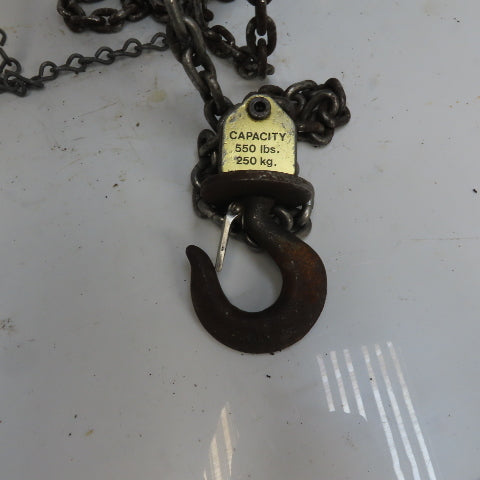 Gardner Denver K5HA05LRSAAA05 KG-5 Air Hoist Rope Control 550LB Cap. 10' Lift