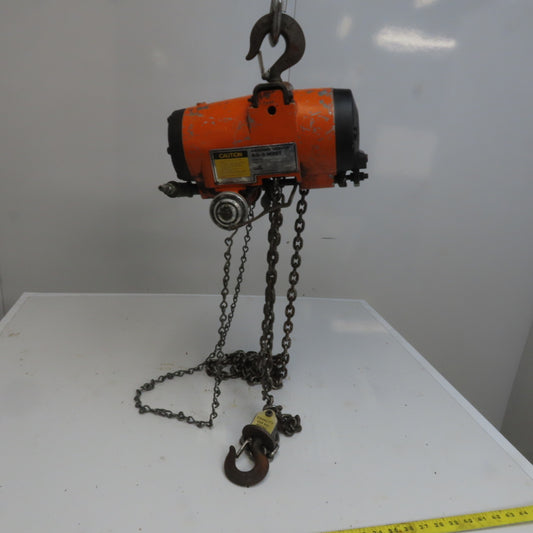 Gardner Denver K5HA05LRSAAA05 KG-5 Air Hoist Rope Control 550LB Cap. 10' Lift