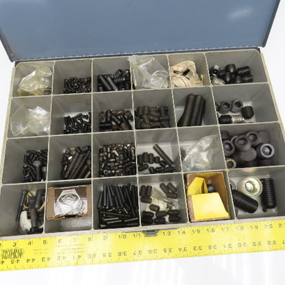 Misc. Steel Drawer Full Socket Head Set Screws Cup Point 10-20 To 1"-8
