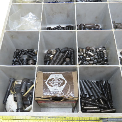 Misc. Steel Drawer Full Socket Head Set Screws Cup Point 10-20 To 1"-8