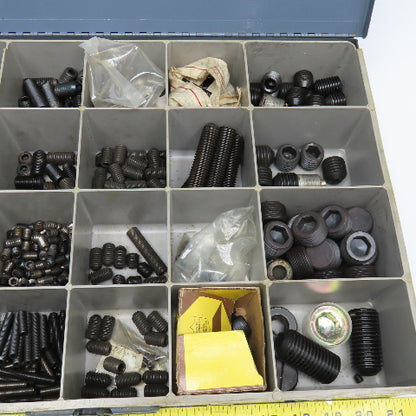 Misc. Steel Drawer Full Socket Head Set Screws Cup Point 10-20 To 1"-8