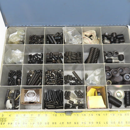 Misc. Steel Drawer Full Socket Head Set Screws Cup Point 10-20 To 1"-8