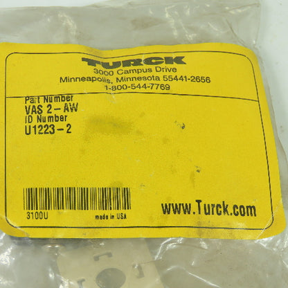 Turck VAS 2-AW Connector Plug Din Value