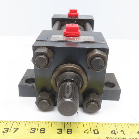 1C80006-228-2B LN3A 2x2 Tie Rod Hydraulic Cylinder 2" Stroke 2" Bore 1" Rod