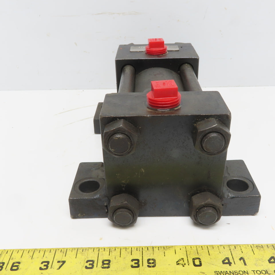 1C80006-228-2B LN3A 2x2 Tie Rod Hydraulic Cylinder 2" Stroke 2" Bore 1" Rod