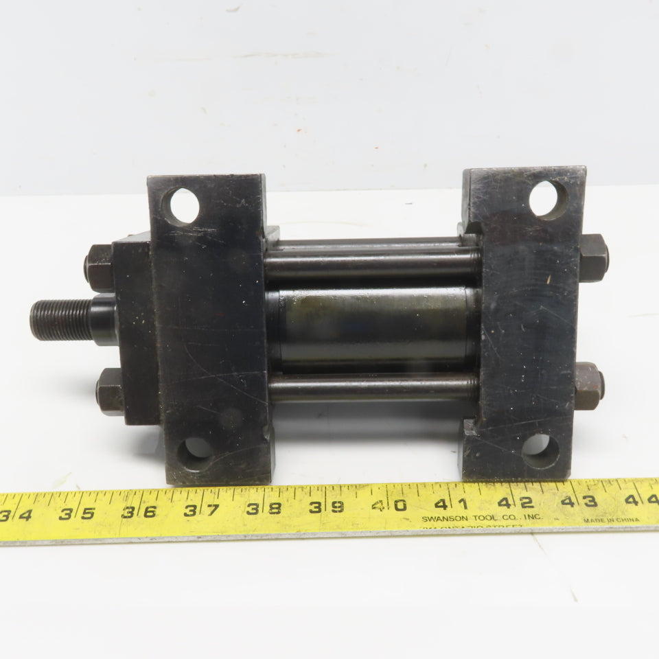 1C80006-228-2B LN3A 2x2 Tie Rod Hydraulic Cylinder 2" Stroke 2" Bore 1" Rod