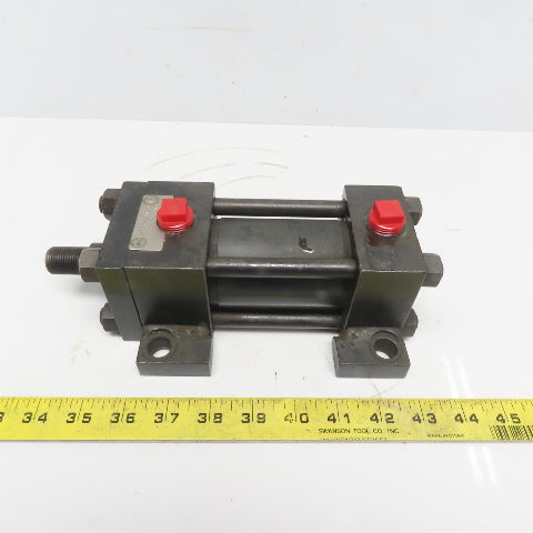 1C80006-228-2B LN3A 2x2 Tie Rod Hydraulic Cylinder 2" Stroke 2" Bore 1" Rod