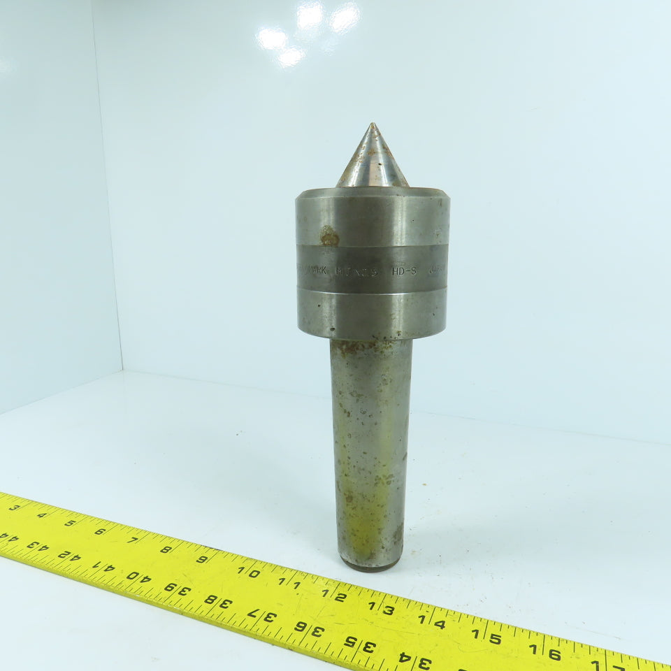 HD-S No. 5 Morse Taper MT5 Heavy Duty Lathe Live Center 9-1/4" OAL