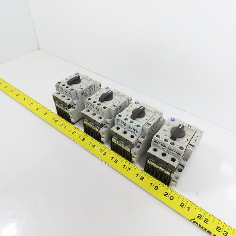 Allen Bradley 140M-D8N-C10 Ser C & D 10A Motor Circuit Protector Lot Of 4