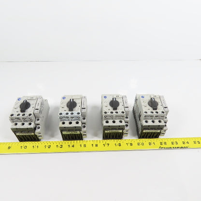Allen Bradley 140M-D8N-C10 Ser C & D 10A Motor Circuit Protector Lot Of 4