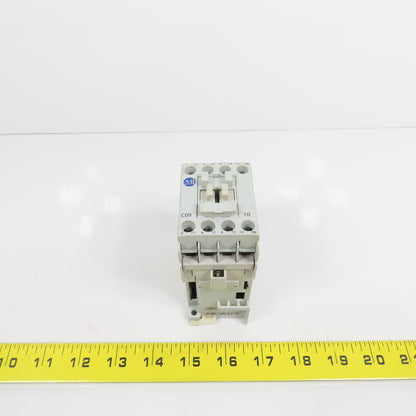 Allen Bradley 100-C09Z*10 Ser A 25A 600VAC Contactor 24VDC Coil 2-7.5HP