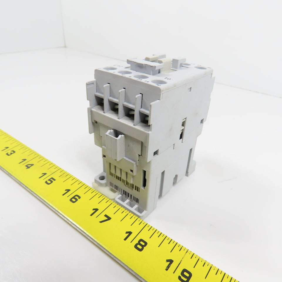 Allen Bradley 100-C12*10 Ser A 600VAC Contactor 24VDC Coil 0.5-10HP