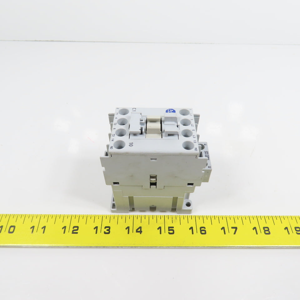 Allen Bradley 100-C12*10 Ser A 600VAC Contactor 24VDC Coil 0.5-10HP