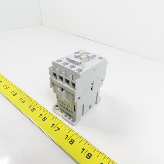 Allen Bradley 100-C12*10 Ser A 600VAC Contactor 24VDC Coil 0.5-10HP