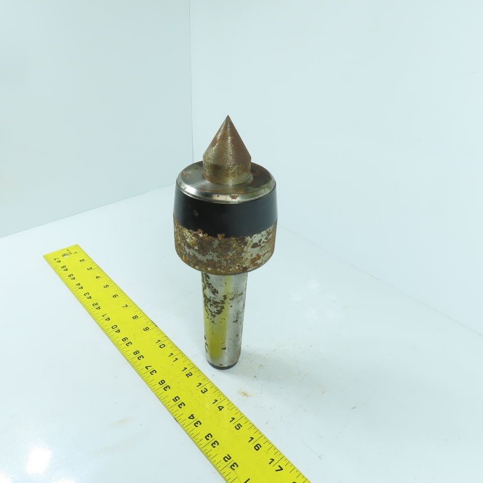 Morse Taper MT5 Heavy Duty Lathe Live Center 10-1/4" OAL (Rusty)