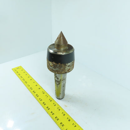 Morse Taper MT5 Heavy Duty Lathe Live Center 10-1/4" OAL (Rusty)