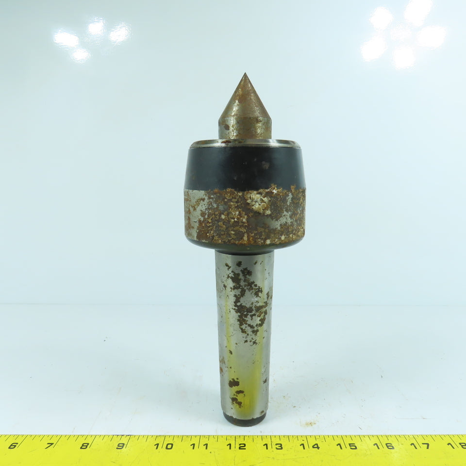 Morse Taper MT5 Heavy Duty Lathe Live Center 10-1/4" OAL (Rusty)