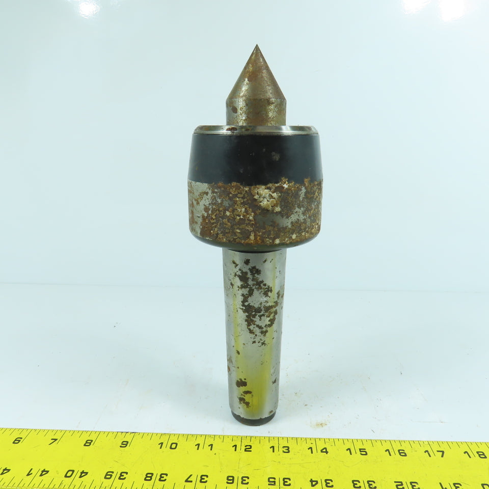 Morse Taper MT5 Heavy Duty Lathe Live Center 10-1/4" OAL (Rusty)
