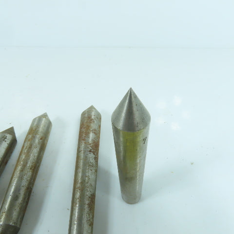 Morse Taper MT2 Misc. Used Lathe Dead Centers Lot Of 11