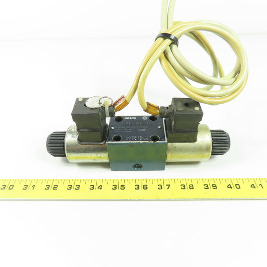 Bosch 0 810 092 113 Directional Hydraulic Control Valve 24VDC Coil 250 Bar