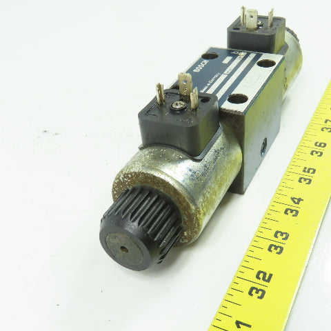 Bosch 0 810 092 109 Directional Hydraulic Control Valve 24VDC Coil 250 Bar 4/3