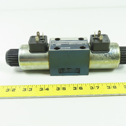 Bosch 0 810 092 109 Directional Hydraulic Control Valve 24VDC Coil 250 Bar 4/3