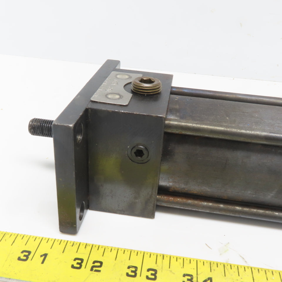 Hydro line LR2F 2X12 Pneumatic Air Tie Rod Cylinder 2" Bore 12" Stroke 5/8" Rod