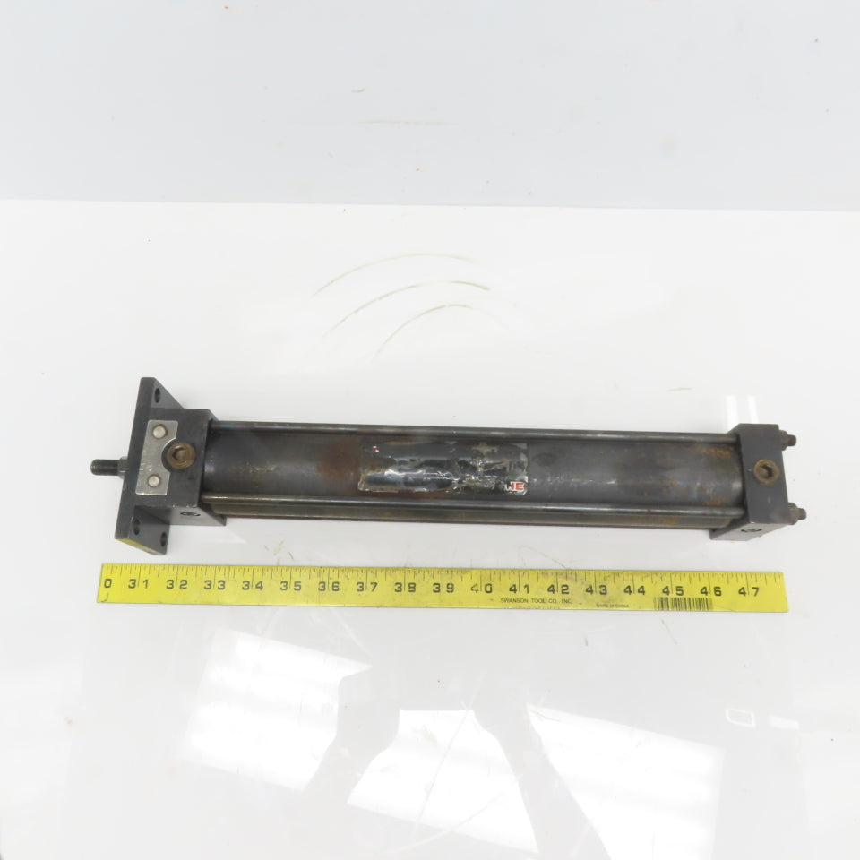 Hydro line LR2F 2X12 Pneumatic Air Tie Rod Cylinder 2" Bore 12" Stroke 5/8" Rod