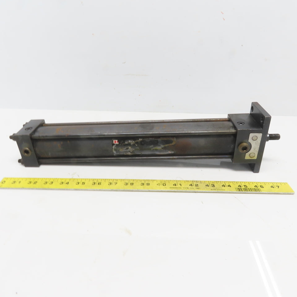Hydro line LR2F 2X12 Pneumatic Air Tie Rod Cylinder 2" Bore 12" Stroke 5/8" Rod
