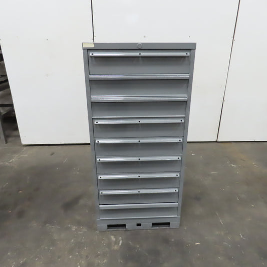 Lista 9 Drawer Industrial Parts Tool Storage Shop Cabinet 28 x 28" x 60" H