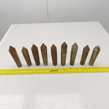 Morse Taper MT5 Misc. Used Lathe Dead Centers Lot Of 9