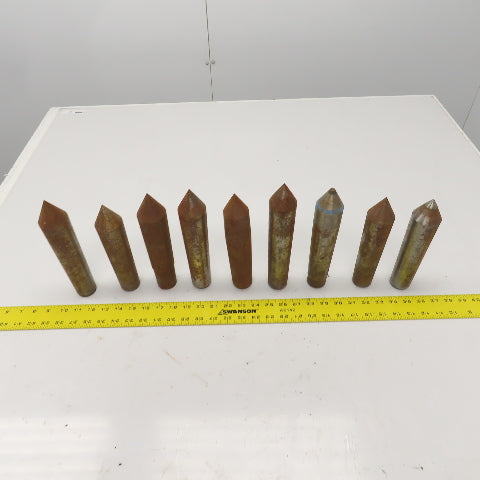 Morse Taper MT5 Misc. Used Lathe Dead Centers Lot Of 9