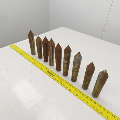 Morse Taper MT5 Misc. Used Lathe Dead Centers Lot Of 9