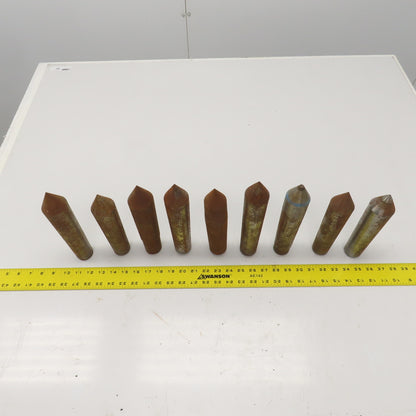 Morse Taper MT5 Misc. Used Lathe Dead Centers Lot Of 9