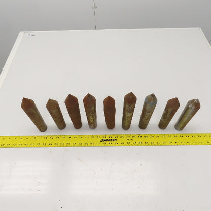 Morse Taper MT5 Misc. Used Lathe Dead Centers Lot Of 9