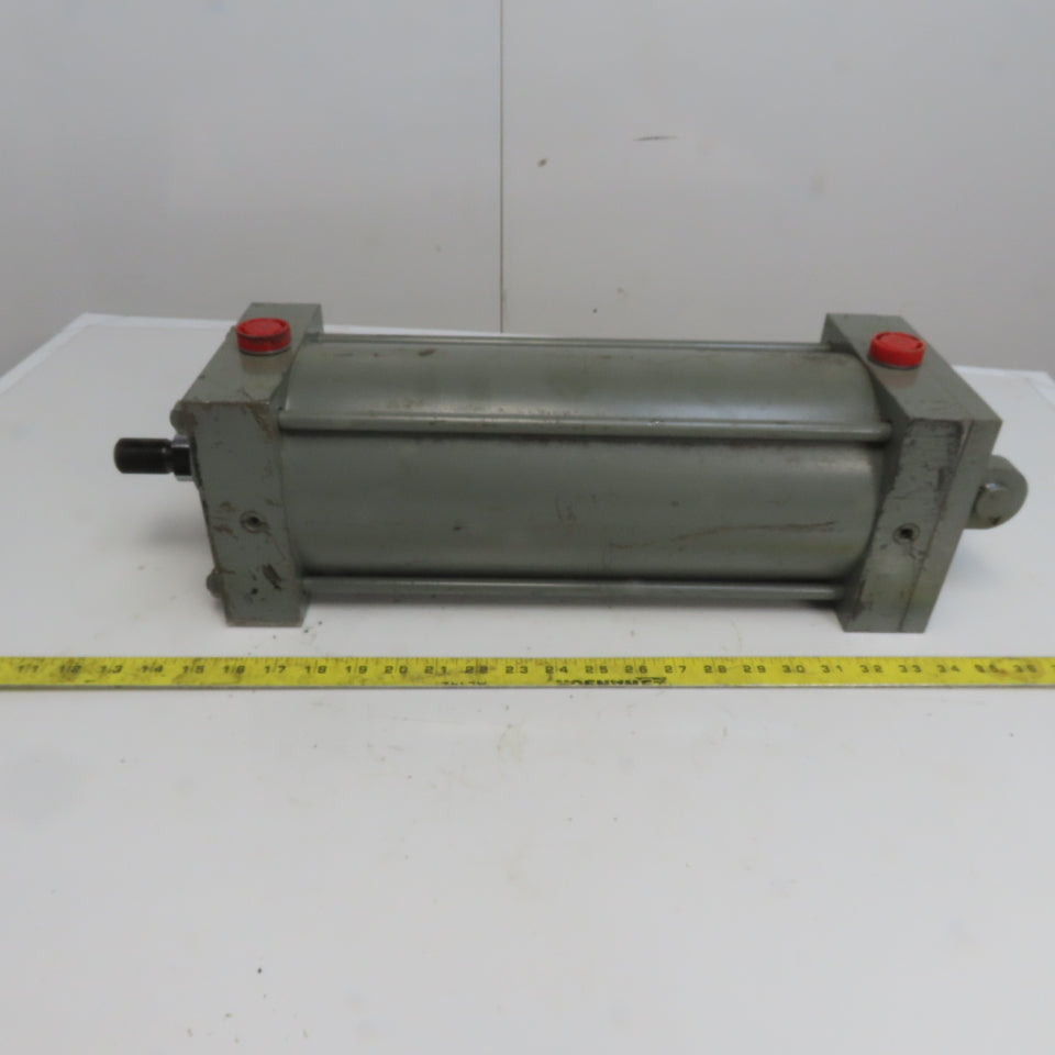Miller Fluid Power Pneumatic Air Cylinder 6" Bore 13" Stroke 1-3/8" Rod